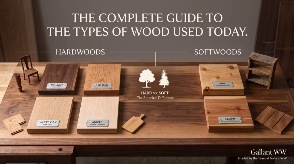 The Complete Guide to the Types of Wood Used Today